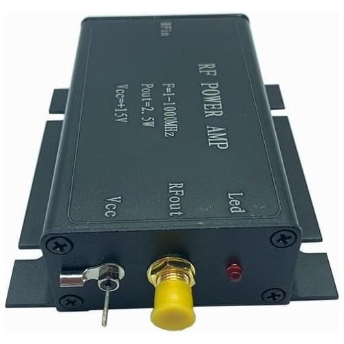 1-1000MHz 2.5W HF VHF UHF FM Transmitter RF Power Amplifier AMP For Ham Radio