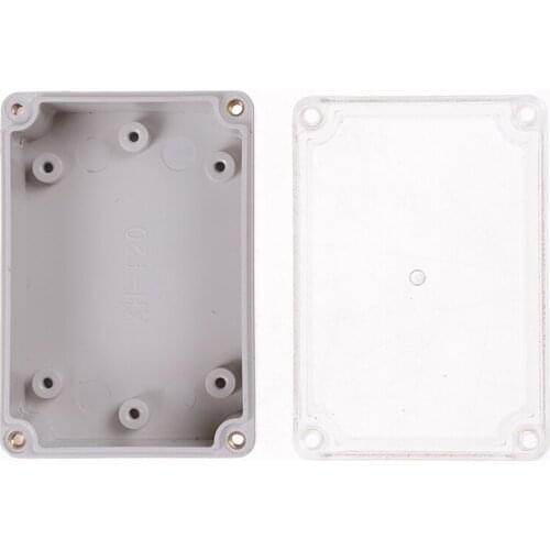 1PCS Waterproof Plastic Clear Cover Electronic Project Box Enclosure Case 85*58*33MM