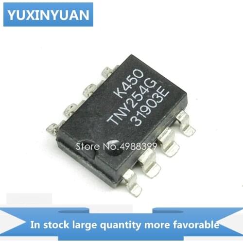 10PCS/LOT TNY254G TNY254 TNY 254G 254 Y254G NY254G SOP8 in stock
