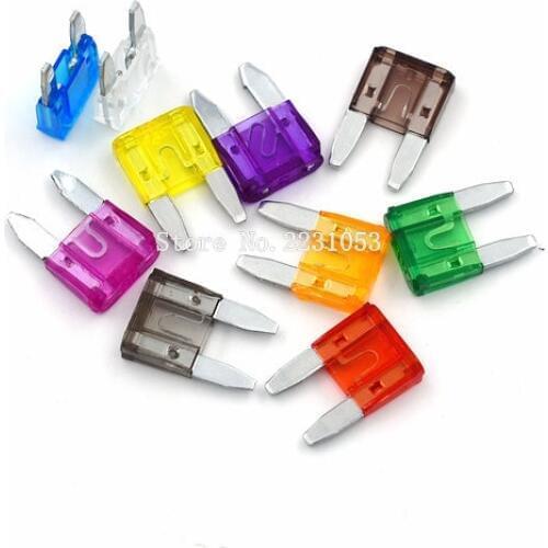 10PCS Small Truck Blade Fuse 5A For Car Automotive Fuses Auto 5A Car fuse Orange Color