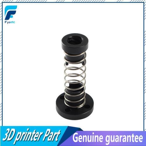 3D Printer T8 POM Anti Backlash Nuts For Lead 8mm Acme Threaded Rod Eliminate the gap Spring DIY CNC for prusa i3 Accessories