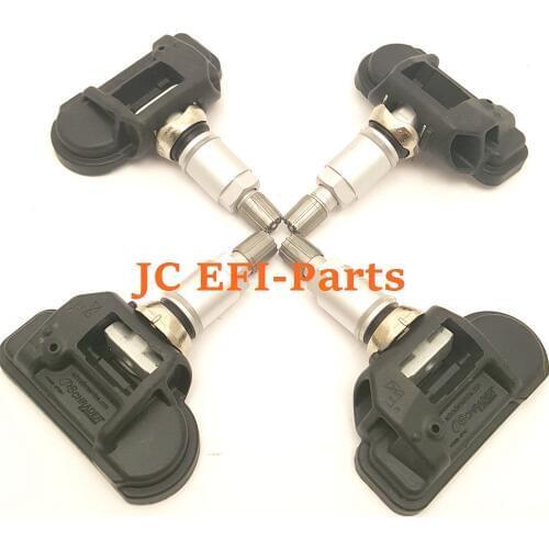 670002790 SET 4 TPMS Tire Pressure Monitor Sensor For Maserati Quattroporte