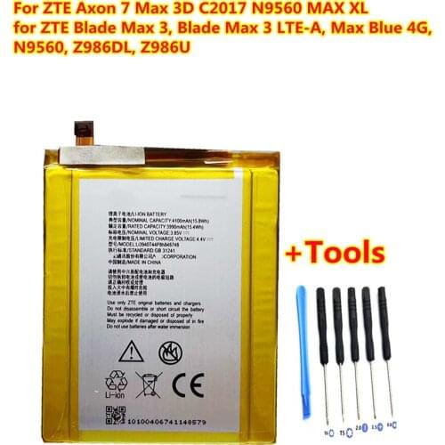 Аккумуляторы для телефонов ZTE Axon 7 B-TAIHENG China At AliExpress