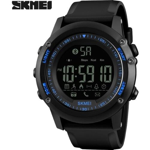 Fashion Smart Watch Wristband SKMEI Brand Pedometer Waterproof Digital Wristwatch Remote Camera Calorie Bluetooth Sports Watches