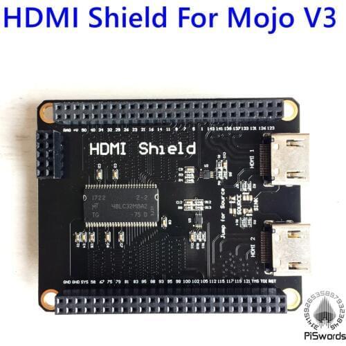 HDMI Shield Mojo V3 FPGA Spartan6 XC6SLX Memory Module 32MB SDRAM