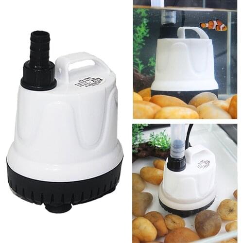 Powerful Submersible Mini Pump Ultra Quiet Water Pump for Fountain Pond Statuary Hydroponics Prevent Dry Burn