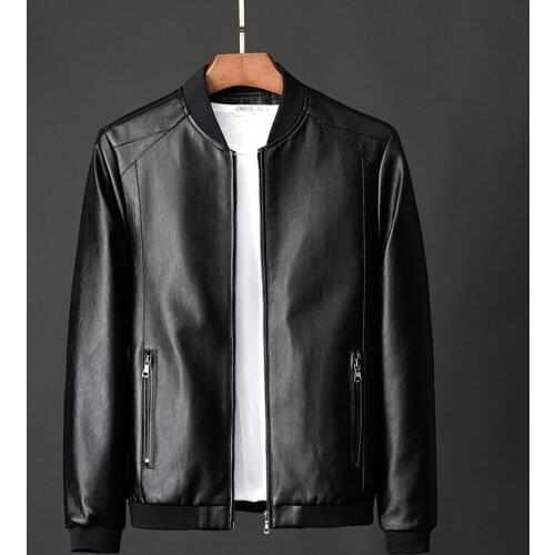 Large size 7XL 8XL suede casaco Mens Real Leather Jacket Men Motorcycle winter coat Men Warm Genuine Leather Jackets