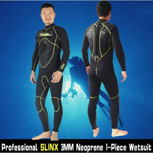 Mens 3MM Neoprene Mens Wetsuits Bodysuit Full Body Scuba Dive Wet Suit Winter Swim Warm Surf Snorkeling Spearfishing Water Ski