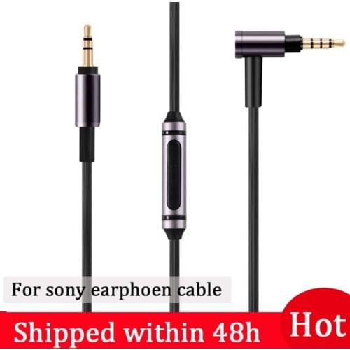 New Upgrade cable audio cable For Sony WH-1000XM3 XM2/H900N MDR-1A H800 for Sony MSR7/ 1rmk2/100abn headset Audio Draad
