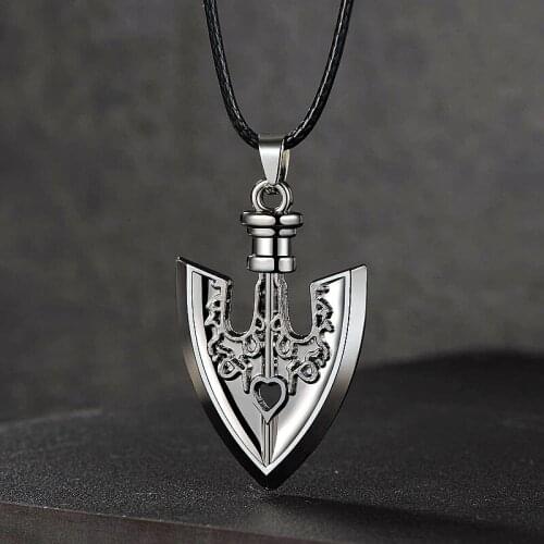 Anime JOJOS Bizarre Adventure Killer Queen Arrow Necklaces Crazy Higashikata Josuke Kira Yoshikage Pendant Necklace Gift