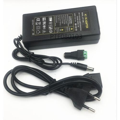 12v5a EU / US AC 100v-240v converter power adapter DC12V 5A DC plug power adapter for 3528 530 5050 bar LED