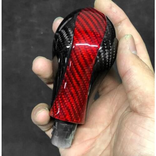 Fit for Infiniti Q50 Q60 QX70 QX80 G37 G25 FX35 FX37 QX70 Q40 G25 Carbon Fiber Shift Knob Gear Lever Gear Head Handball
