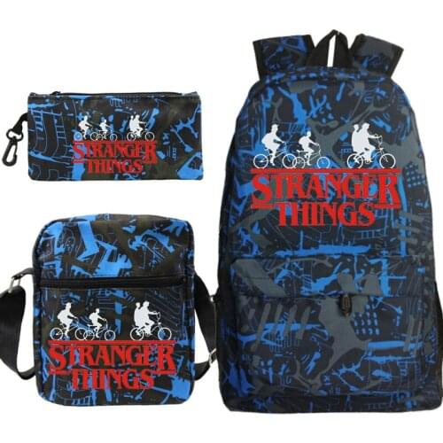 School Bag Stranger Things Backpack School Backpacks For Teenager boys Girls 2021 Kids Bookbag back to School bag Laptop Mochila