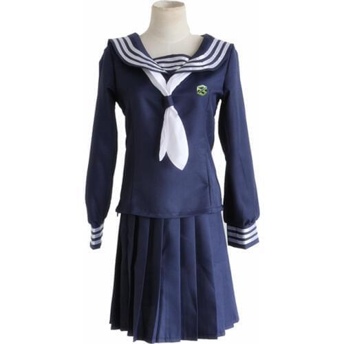 Brdwn Tiger Dragon Toradora! womens Aisaka Taiga School Uniforms Sailor Suits cosplay Costume (top+skirt+tie)