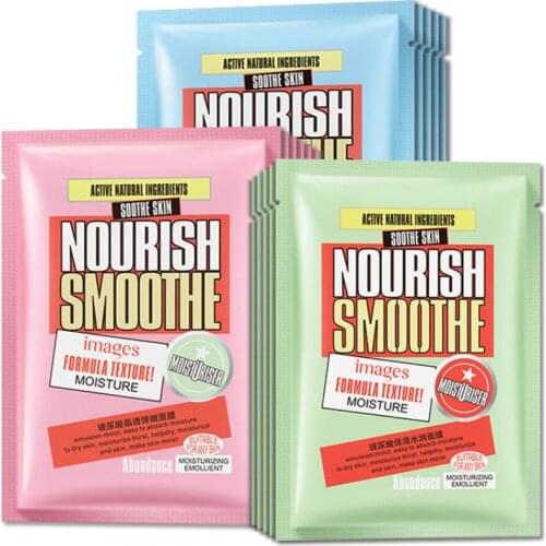 IMAGES Hyaluronic Acid Moisturizing Facial Mask Gentle Softening Nourishing Cosmetics