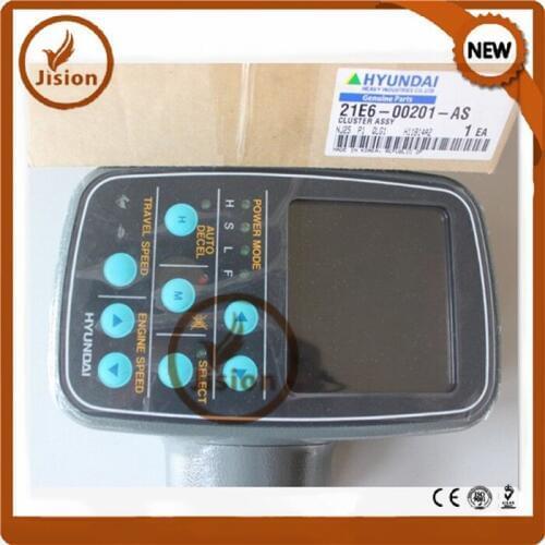 21E6-00200 Excavator Spare Part R130-5 Excavator monitor display panel
