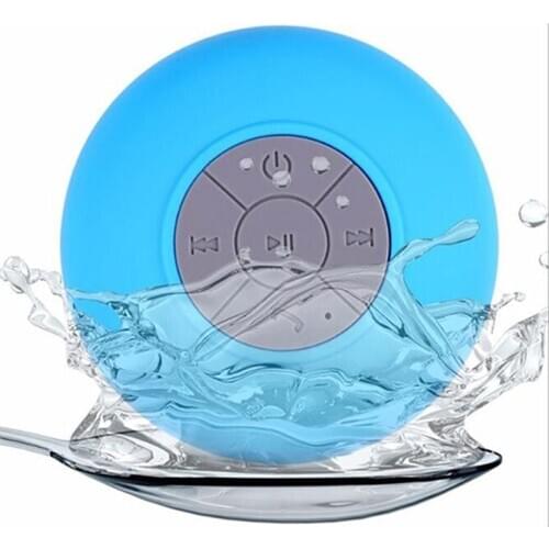 Wireless Bluetooth Speakers Waterproof Shower Bathroom Sucker Shower Music Player With Music For Portable Loudspeaker