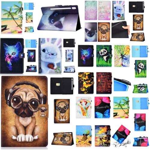 Case For Samsung Galaxy Tab S6 2019 SM-T860 SM-T865 Leather Magnetic Smart Cover For Galaxy Tab S6 Capa Auto Sleep Funda Coque