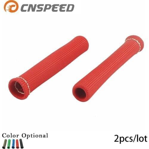 CNSPEED 2pcs/lot High Performace New Arrived 1200 Degree Spark Plug Ignition Wire Heat Boot Heat Protector Cover Sleeve YC100764