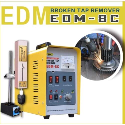 EDM-8C Broken Taps Remover Tool EDM Machine Electrical Spark Erode Portable Tap Burner M2-M20 Broken Taps