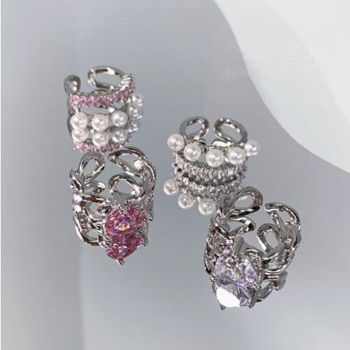 FFLACELL Rings With Diamonds