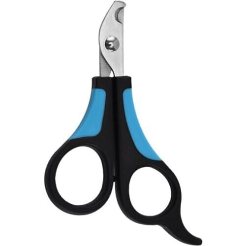 Pet Cat And Dog Stainless Steel Nursing Foot Nail Clippers Green Black