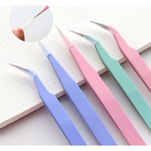 Scrapbook Sticker Washi Tape Precision Tweezers Stainless Steel for Journal Album School Office Supplies Stationery