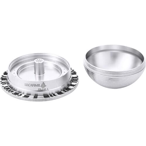 New Arrivals Reusable Stainless Steel Refillable Coffee Capsules Pods Tamper Filter Coffee Machine Accessories