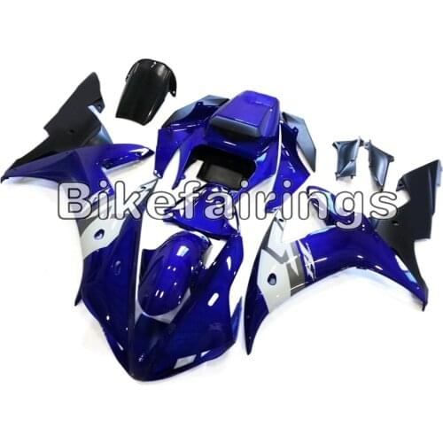 Motorcycle Fairing For Yamaha 2002 2003 YZF1000 R1 02 03 R1 ABS Plastic Injection Cowlings New Bodywork Kit-Blue White Body kit