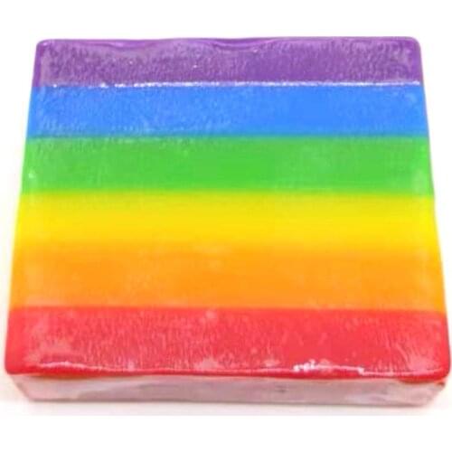 Rainbow Fruit Fragrant Soap Cleaning Washing Hand Shower Bathroom