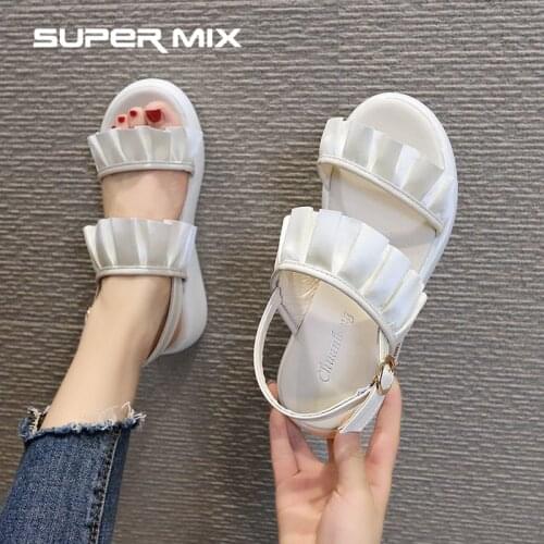 Women Sandals Flat Shoes Leisure Breathable Womens Shoes Waterproof Wearproof Beach Shoes Outdoor Walking Shoes Cool Sandalias