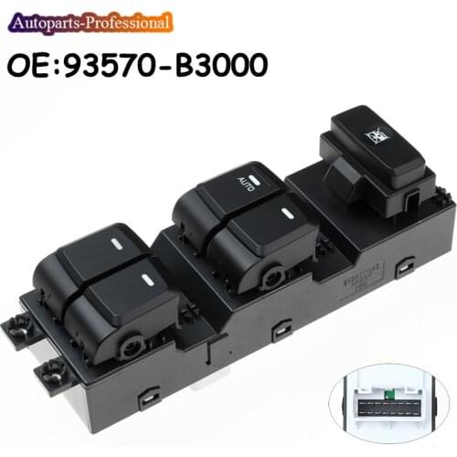 Car Auto accessorie Master Electric Power Window Switch For Hyundai Mistra 2013 93570B3000 93570-B3000