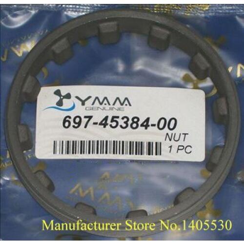Free shipping outboard motor part ring nut for Yamaha 2 stroke 40-48 HP marine boat hooking motor engine NO.697-45384-0