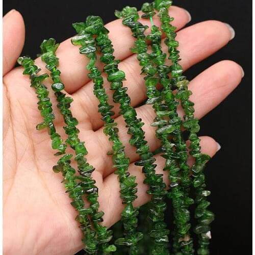 Natural Agates Stone Beads Chip Gravel Irregular Loose Stone Beads for Making Jewelry Necklace Size 3x5-4x6mm Length 40cm