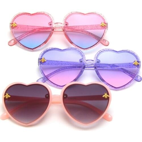 Children Love Flash Powder Cartoon Small Bee Sunglasses Sunglasses Fashion Tide Cartoon Children Sunglasses