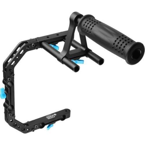 FOTGA DP3000 top handle cage bracket suppot rig for 15mm DSLR rod follow focus