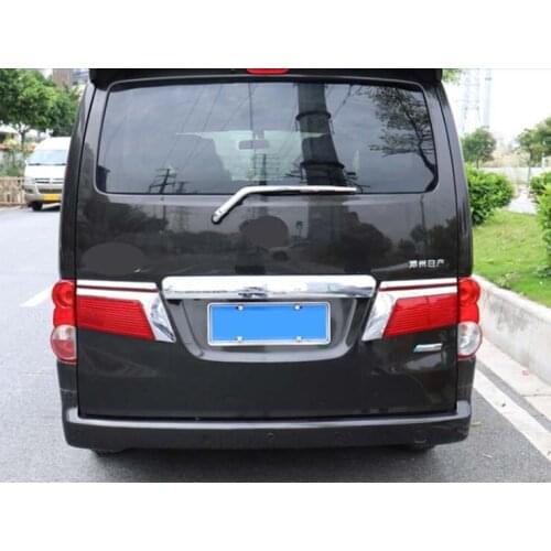 Chrome Tail Rear Window Wiper Cover Trim for 2009-2020 Nissan NV200 4PCS