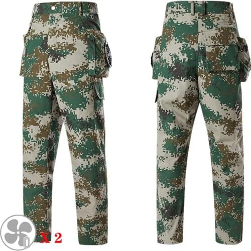 Summer Hiking Pants Air-conditioning Cooling With Fan Sport Trousers Heatstroke Prevention Work Clothes USB Charging Pants New