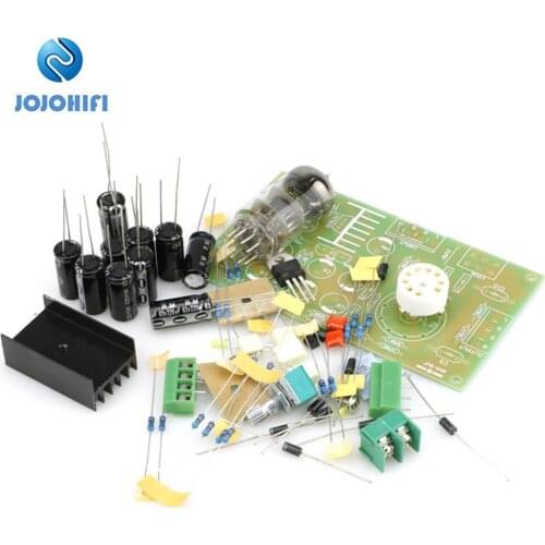 DIY KITS for 6N3 Tube Buffer Preamplifier Pre AC12V Amplifier Board (including tube)