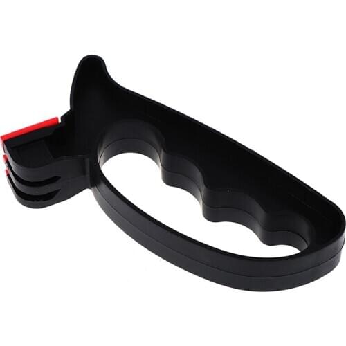 New Hot 2 In 1 Handheld Knife Scissor Blade Knife Sharpener Sharpening Cooking Tools