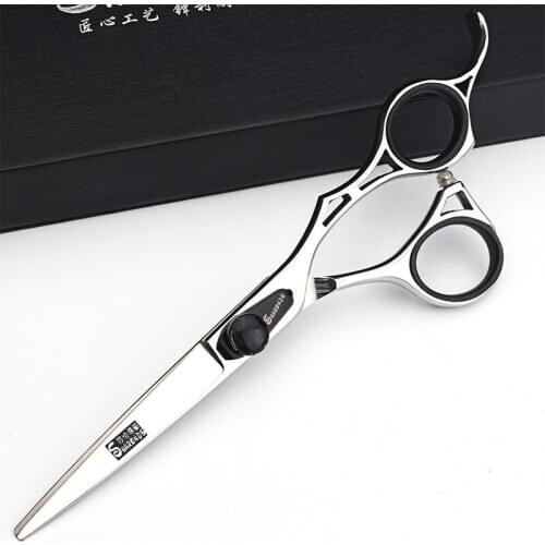 Dog pet grooming scissors stainless steel 440C hairdressing scissors 6 inch flat cut teeth scissors haircut thinning tool kit