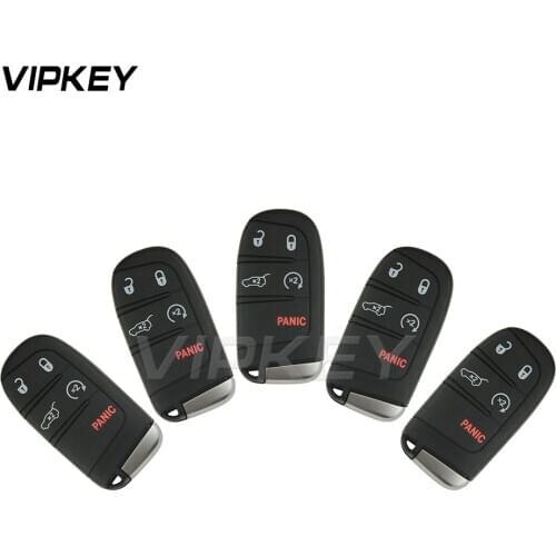 Remotekey 5pcs for Jeep Grand Cherokee 2014 2015 5 Button 434MHz M3N-40821302 Smart car Key