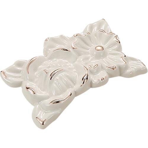 Ivory White Zinc Alloy Kitchen Furniture Cabinet Door Handle Pull Knob