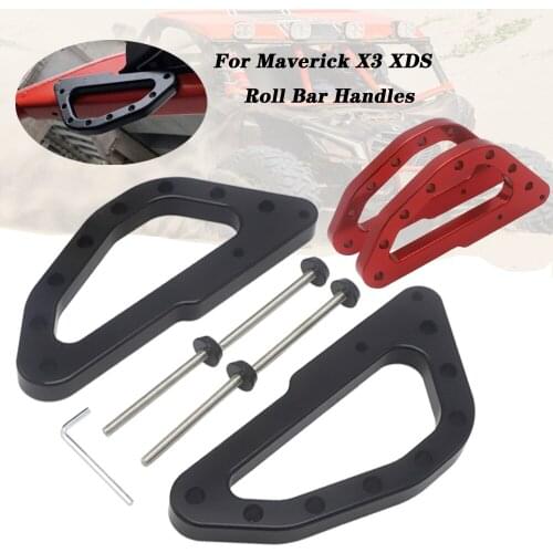 For Can-Am Maverick X3 XDS XRS XMR XRC Turbo RR X3 2017 2018 2019 2020 2021 Heavy Duty Billet Aluminum Roll Bar Grab Handles