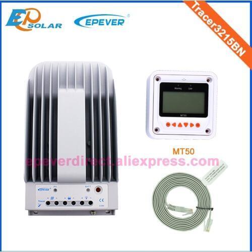 Tracer3215BN 30A 30amp EPEVER Solar Battery Controller MT50 remote Meter 12V 390W home solar panels system MPPT