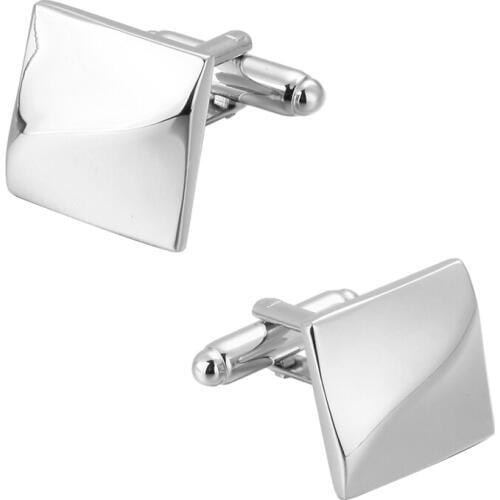 High quality brass Silvery Cufflinks box French men shirt cuff Cufflinks