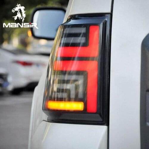 LED Car Taillight Tail Lamp Brake Reversing Reverse Rear lights For Mitsubishi Pajero Montero 2006-2020 Reflector Turn Signal