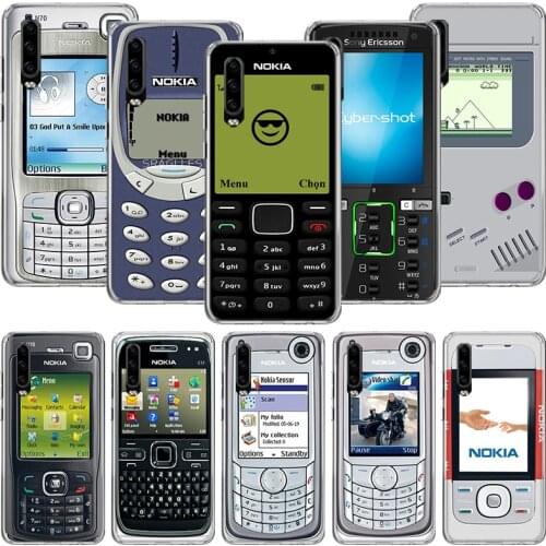 Retro Mobile Phone Funny Phone Case For Huawei P30 P40 P20 P10 Mate 20 10 30 Lite Pro P Smart Z Plus Printing Cover Coque Shell