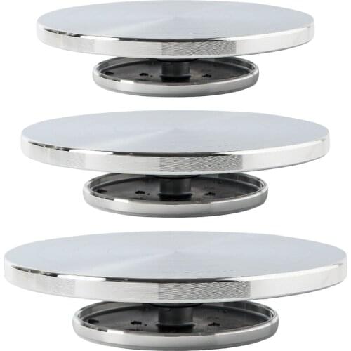 Double-Sided Pottery Wheel Aluminum Turntable Pottery Wheels Forming Turntable Sculpture Ceramic DIY Clay Tool