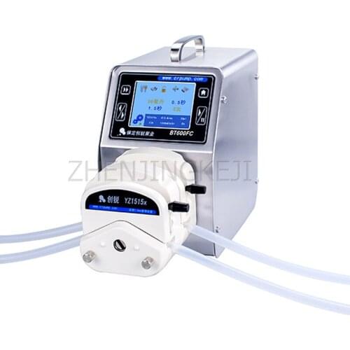 Intelligent Distribution Type Peristaltic Pump Stainless Steel Case Fruit Juice Filling Metering Pumps Fluid Transmission Tools